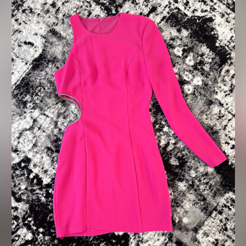 Hot Pink Mini dress BCBG dress - S
